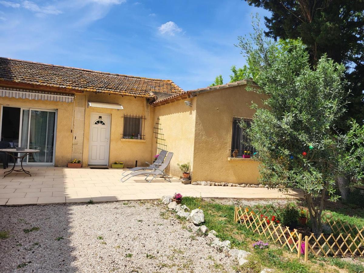 Villa Maison Au Calme Avignon - Clim - Wi-Fi Exterior foto
